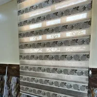 دو عدد پرده زبرا آشپزخانه اتاق خواب