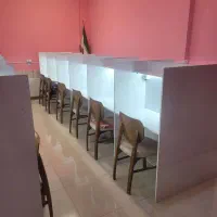 واگذاری سالن مطالعه به مشاور مدارس ۱۲ میز با مراقب