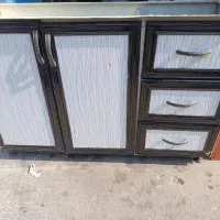 کابینت و زیر ظرفشویی وآبچکان کابینت زمینی و دیواری