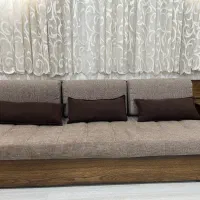 فروش فوری مبلمان خانگی ۸ نفره تمام چوب