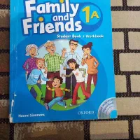 کتاب زبان family friends1
