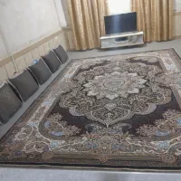 فرش سورمه ای درحدنو