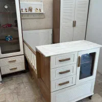 سرویس چوب نوزاد قیمت مناسب با تخفیف ویژه عید|اسباب و اثاث بچه|مشهد, عبادی|دیوار