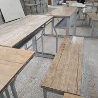 نیمکت مدرسه سه نفره