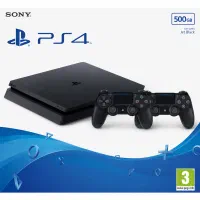 ps4 slim دو دسته در حد نو