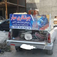 جوشکاری و برشکاری سیار فوری با وانت حمل بار