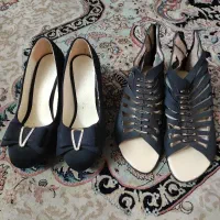 کفش زنانه مجلسی ۲جفت(سایز ۳۹و۴۰)