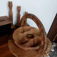 اردوخوری چوبی تاشو و وسایل دیگر