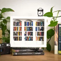 کتابخانه مینیاتوری ضدِ استرس مناسب هدیه کادویی