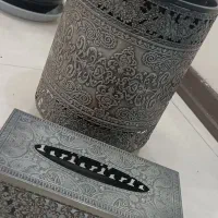 ست سطل و جای دستمال کاغذی
