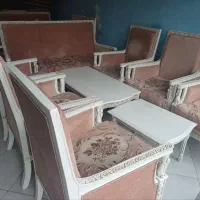 یک دست مبل ۹ نفره با ۳ عدد میز قیمت عالی