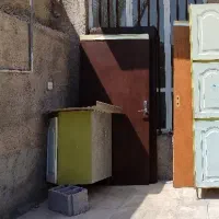 درب اتاق چوبی