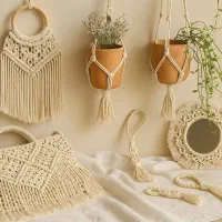 آموزش مکرومه بافی مجازی