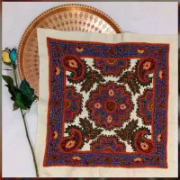 پته دوخته شده، تابلو رومیزی مفشو جلد دستمال پته