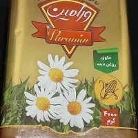 روغن نیمه جامد ورامین ۴ کیلویی حاوی روغن ذرت
