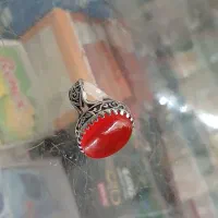 انگشتر عقیق نقره