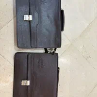 کیف چرم اداری دو عدد