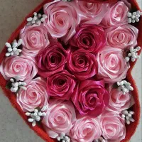 گل روبانی|گل مصنوعی|زابل, |دیوار