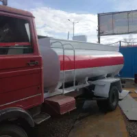 تانکر خاوری تانکر ماشینی ۶ هزار اماده سیاه سفید