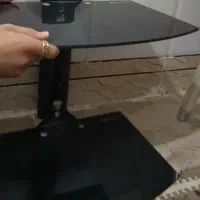 استند دو طبقه کنار تی وی