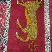 فرش پلنگی دست بافت اصل