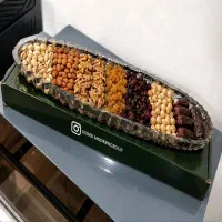 سینی مزه شیشه ای