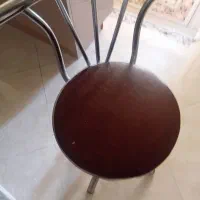 صندلی اپن استیل کاملا سالم