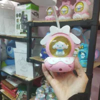 چراغ رومیزی سینمارول کرومی جامدادی و تراش فانتزی