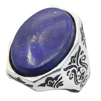 انگشتر لاجورد افغانستان بسیار با کیفیت