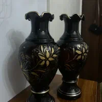 دو عدد گلدان کامل نو
