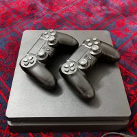 ps 4 اسلیم یه ترا دو دسته با فول بازی با گارانتی
