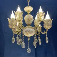 لوستراسکا نیکولابرنج سرامیکی6+2شعله سرپیچyبرنجa123