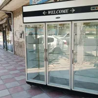 یخچال ایستاده سه درب و درب در حد نو