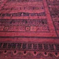 دو عدد فرش ۹ متری و ۶ متری دستباف گونه پود پنبه
