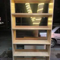 استند چیپس و قفسه ام دی اف و میز