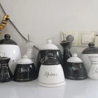 پاسماوری سالم شیک ظرف قند و شکر و چای جاادویه