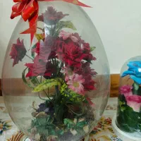 گل سرخ شیشه ای