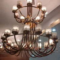 لوسترلهستانی تولیدی.ونصب لوستر