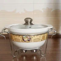 ظرف سوفله خوری ایتالیایی کاملا نو