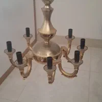 لوستر۸شاخه تمیزوسالم