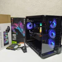 کیس گیمینگ i9 rtx3060ti aorus full rgb اکواریومی