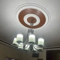 لوستر پذیرایی و اشپزخانه و‌اتاق خواب