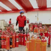 شارژ و فروش کپسول آتش نشانی با گارانتی سنسور جعبه