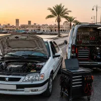 مکانیک سیار.در محل 24ساعته.امداد باطری باتری