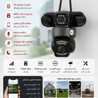 دوربین سیمکارت خور چرخان/۳ لنز مدلsz3