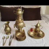 ست سماور برنجی