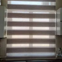 پرده زبرا آشپزخانه