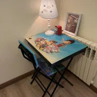 میز تحریر و صندلی  تاشو کودک