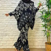 پانچ و شلوار نخی بدون آبرفت
