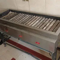منقل کباب پز و تابلو روان